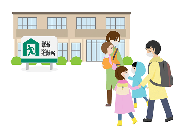 自治会向け避難所の備え